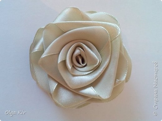 Розочки из лент