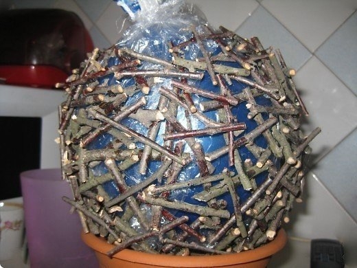 Светильник из веток своими руками: ключ - хороший клей