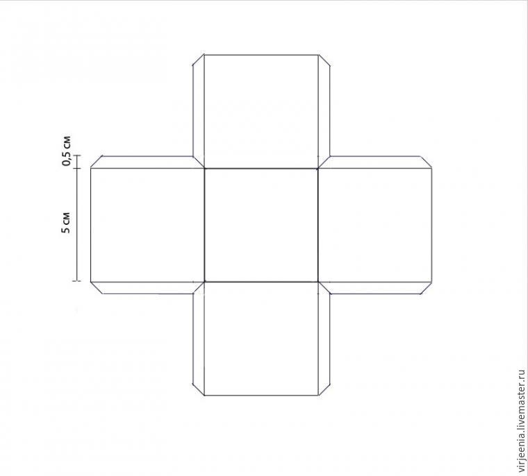 Подарочная мини-коробочка за 15 минут