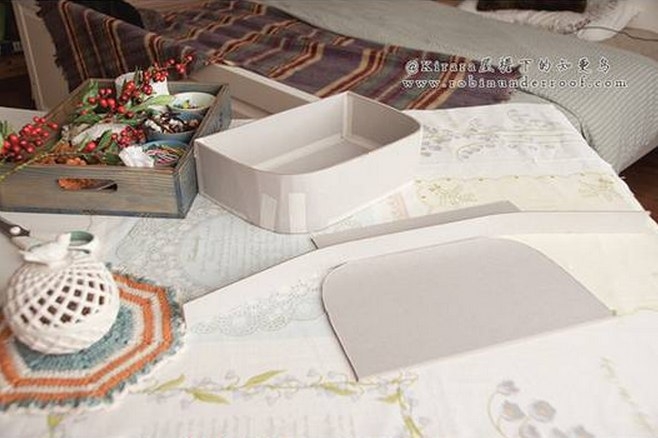 Чемоданчик из картона