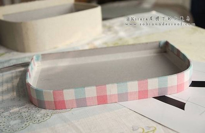 Чемоданчик из картона