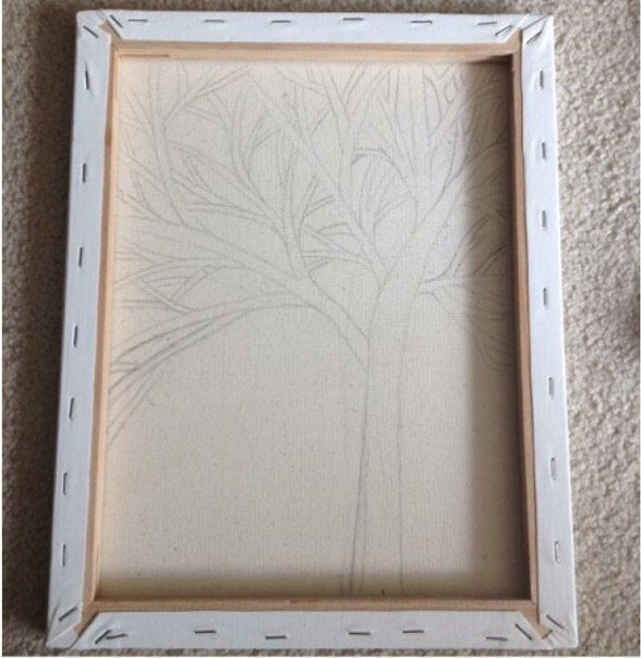 Простое и стильное панно для декора комнаты