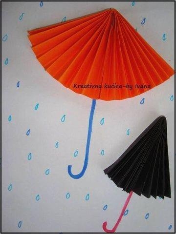 Идеи поделок из бумаги, сложенной гармошкой.