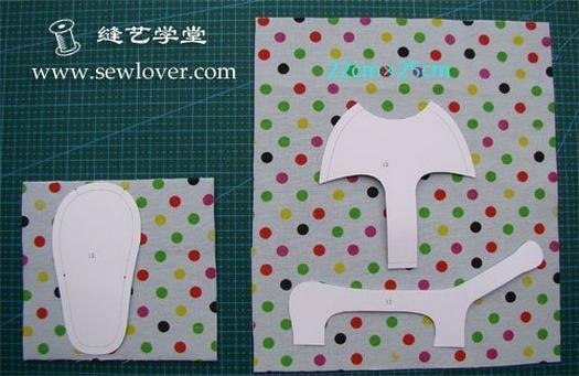 Шитые сандалики