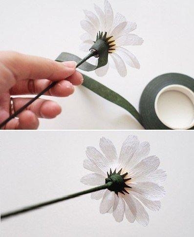 Ромашки своими руками