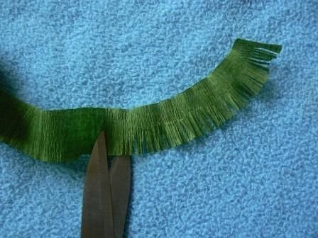 Бонсай из гофрированной бумаги