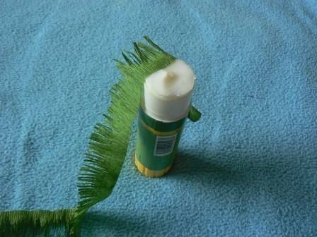 Бонсай из гофрированной бумаги