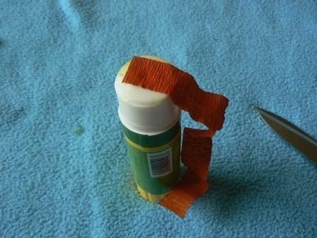 Бонсай из гофрированной бумаги