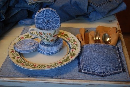 Идеи из старых джинс Идеи из старых джинс