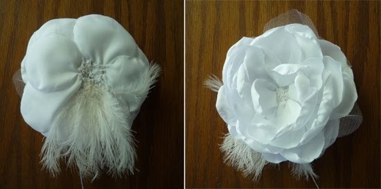 Роза. Цветы из ткани. МК.