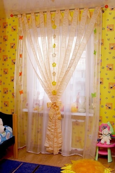 Идеи оформления занавесок