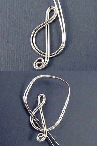 Кафф — скрипичный ключ