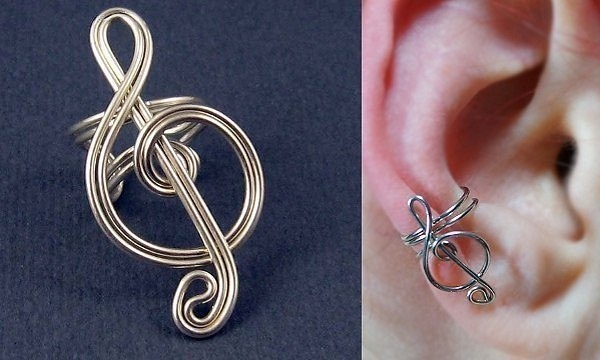 Кафф — скрипичный ключ