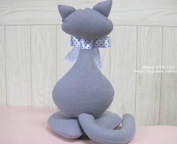 Котик. Мягкая игрушка. Выкройка