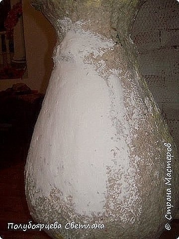 Напольная ваза из картона. Мастер-класс от Полубоярцевой Светланы 