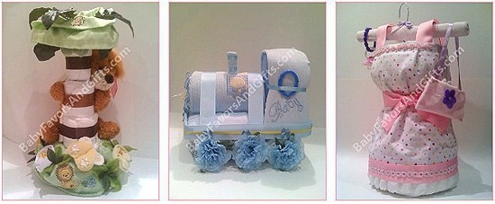 Идея для подарка из подгузников. Идея для подарка из подгузников.