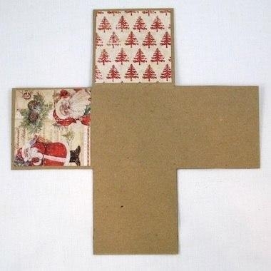 Делаем из картона коробочку для мелочей Делаем из картона коробочку для мелочей