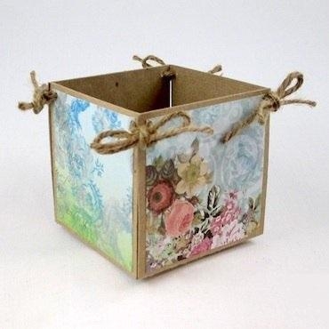 Делаем из картона коробочку для мелочей Делаем из картона коробочку для мелочей