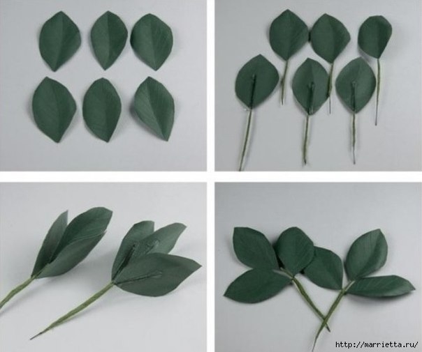 Красивая роза из яичных лотков