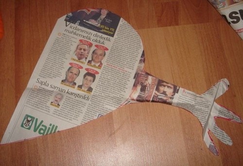 Подушка-сердце с руками