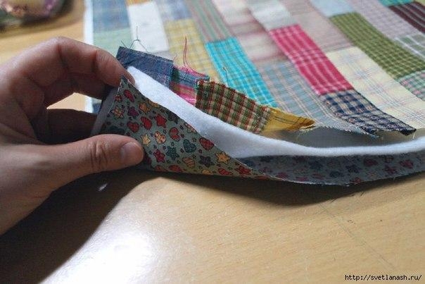 Лоскутная сумочка своими руками