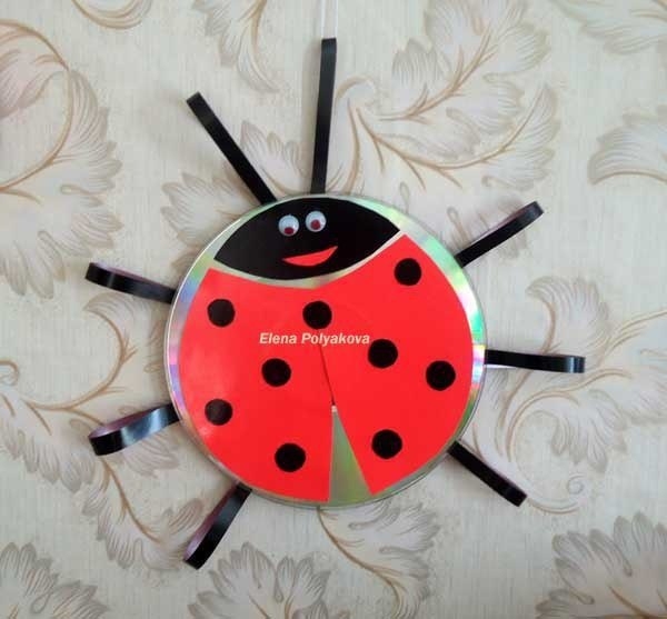 Поделки из дисков Поделки из дисков