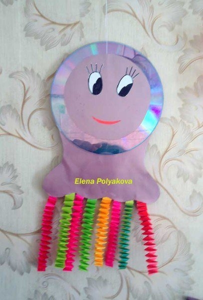 Поделки из дисков Поделки из дисков