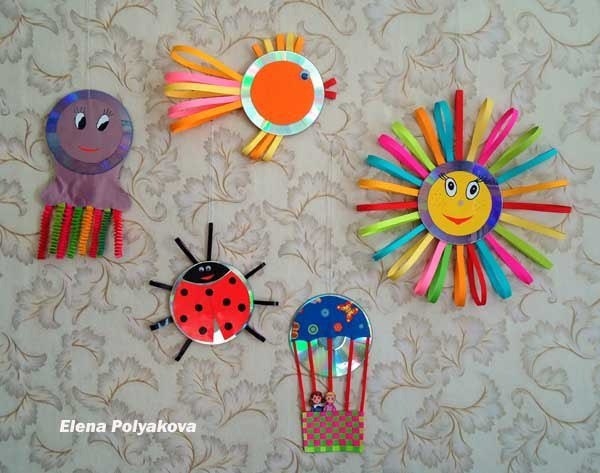 Поделки из дисков Поделки из дисков