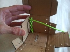 Картонная копилка своими руками.