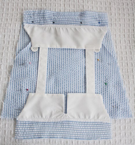 Красивое платьице в морском стиле