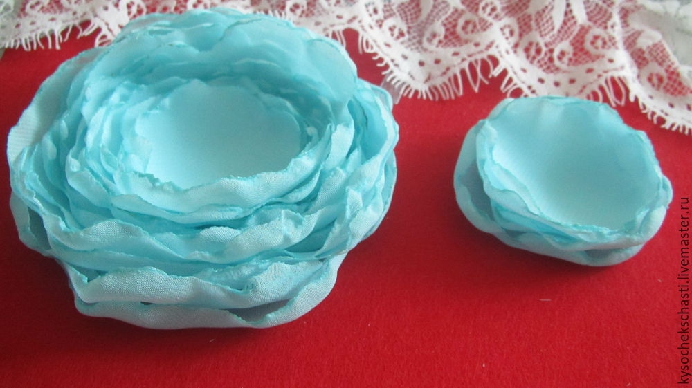 Изготавливаем брошь-заколку «Летние фантазии»