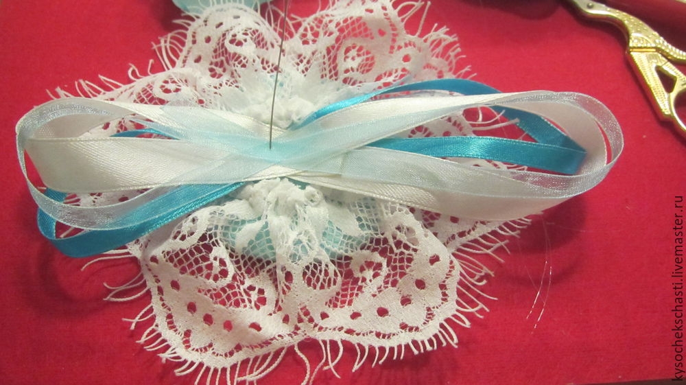 Изготавливаем брошь-заколку «Летние фантазии»