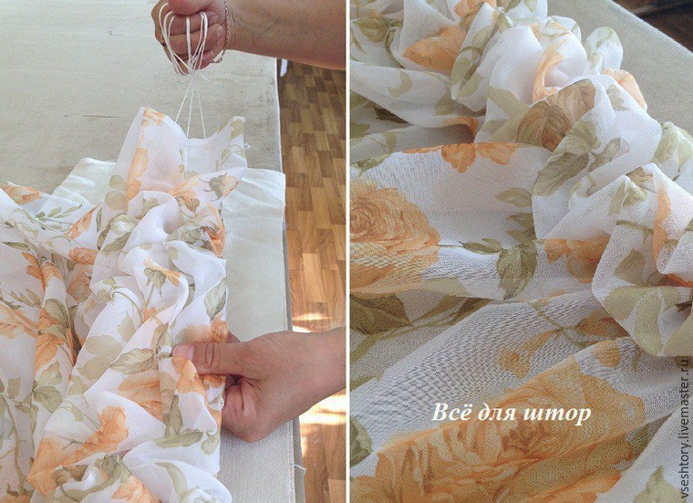 Как быстро сшить шторы с буфами. Подробный МК по ссылке.