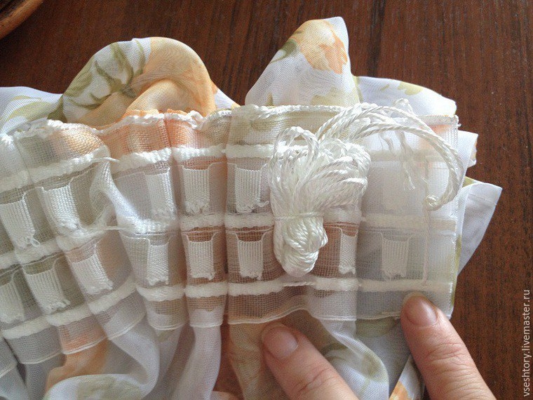 Как быстро сшить шторы с буфами. Подробный МК по ссылке.