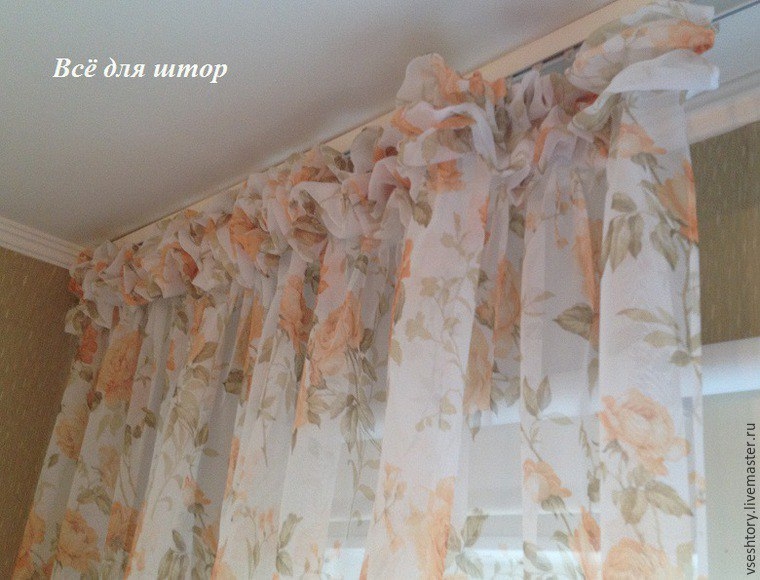 Как быстро сшить шторы с буфами. Подробный МК по ссылке.