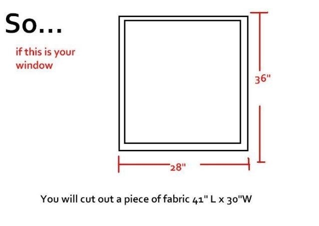 Короткие шторы своими руками