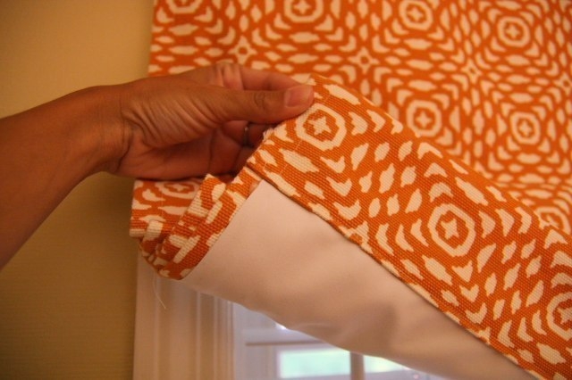 Короткие шторы своими руками