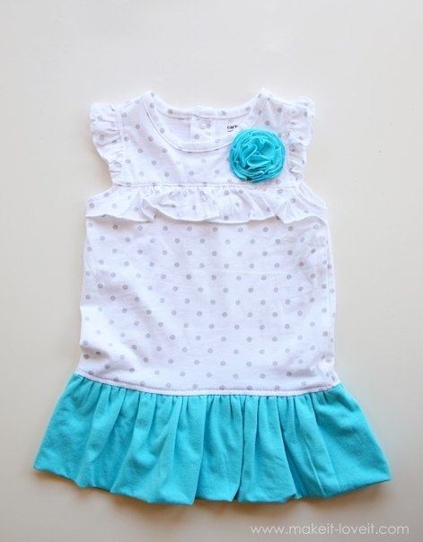 Летнее платье для маленькой девочки Летнее платье для маленькой девочки