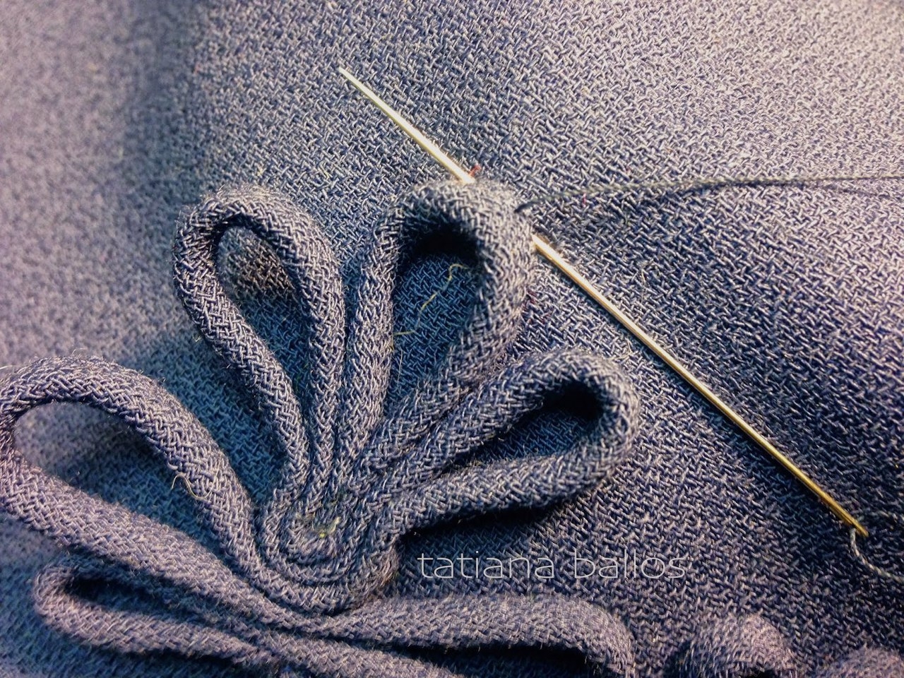 Декор из вытачного шнура