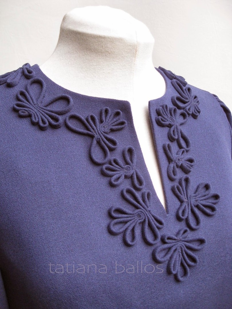 Декор из вытачного шнура