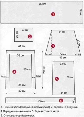 Чехлы для стульев своими руками