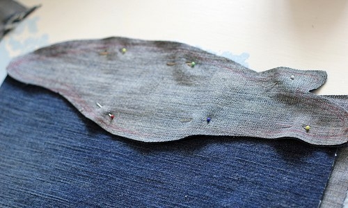 Кит из джинс Кит из джинс