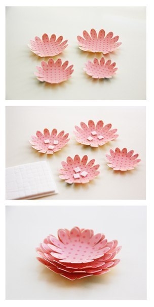 Креативный цветочек для открытки ручной работы