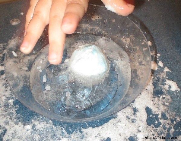 Рецепт искусственного снега Рецепт искусственного снега