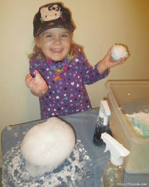 Рецепт искусственного снега Рецепт искусственного снега