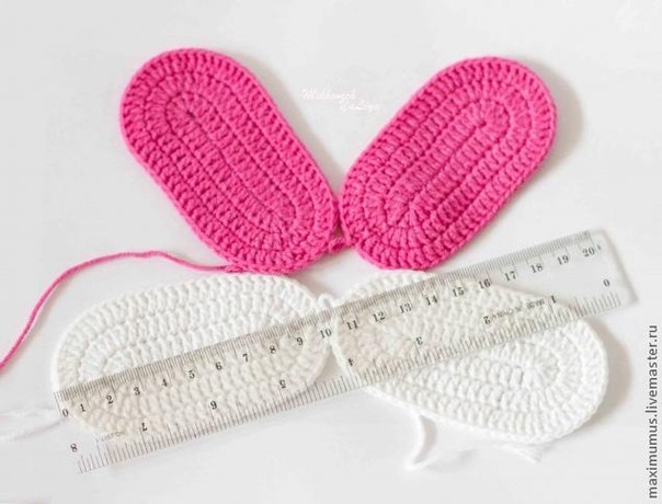 Вяжем крючком детские сандалики