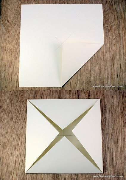 Подарочная коробочка-оригами