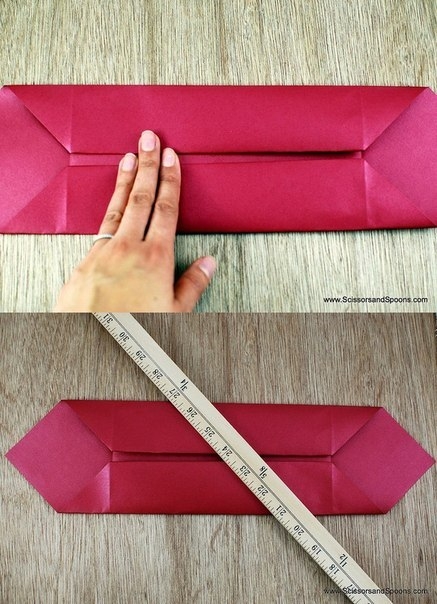 Подарочная коробочка-оригами