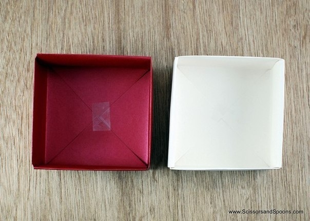 Подарочная коробочка-оригами