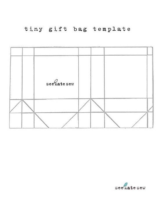 Подарочный пакет своими руками